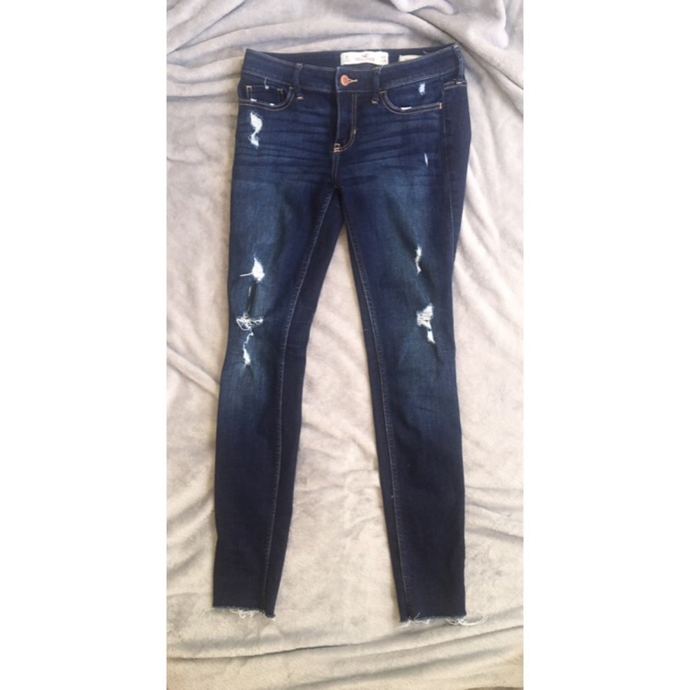 Distressed Hollister Jeans